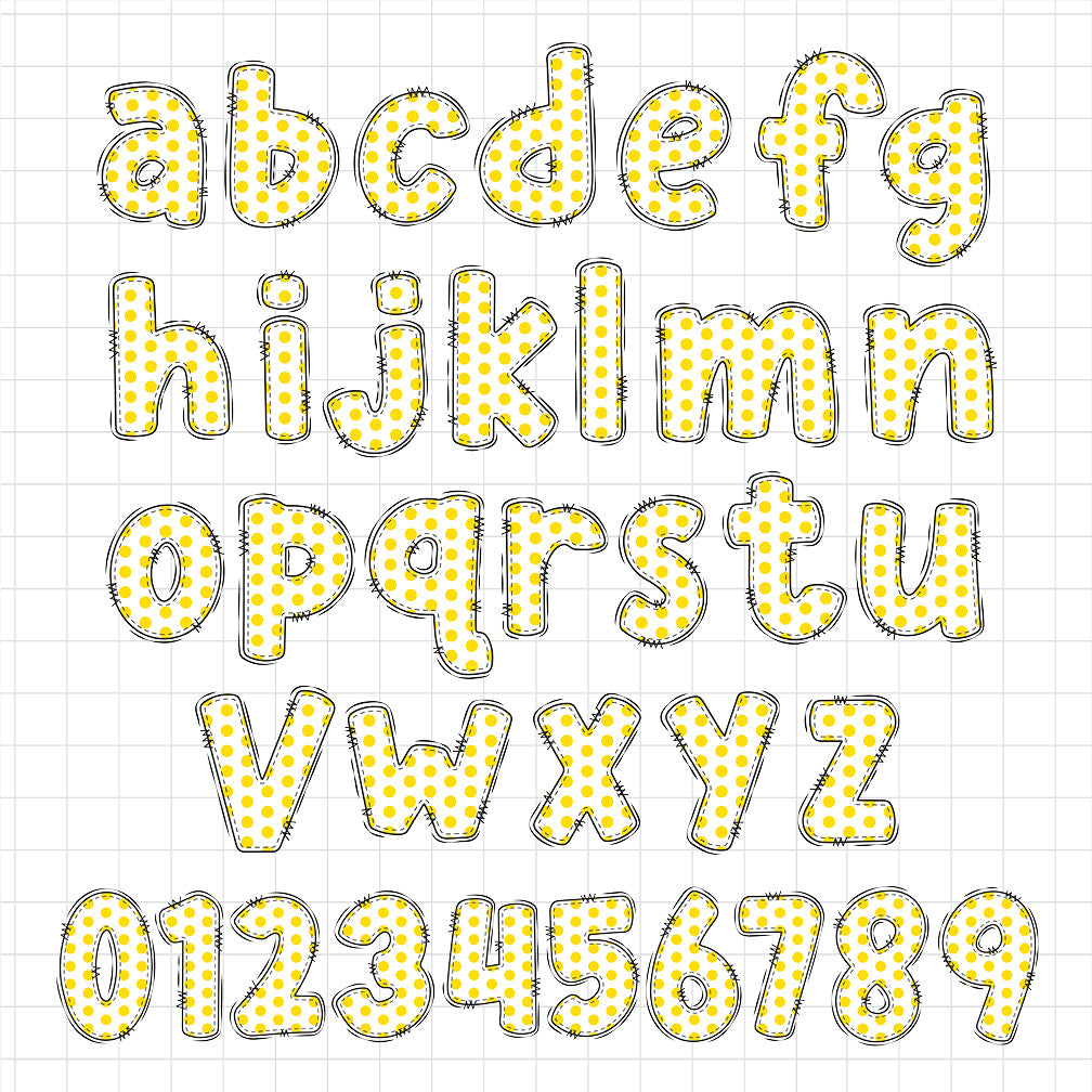 Summer Alphabet Letters