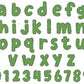 Watermelon Alphabet PNG