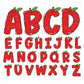 School Alphabet Letters