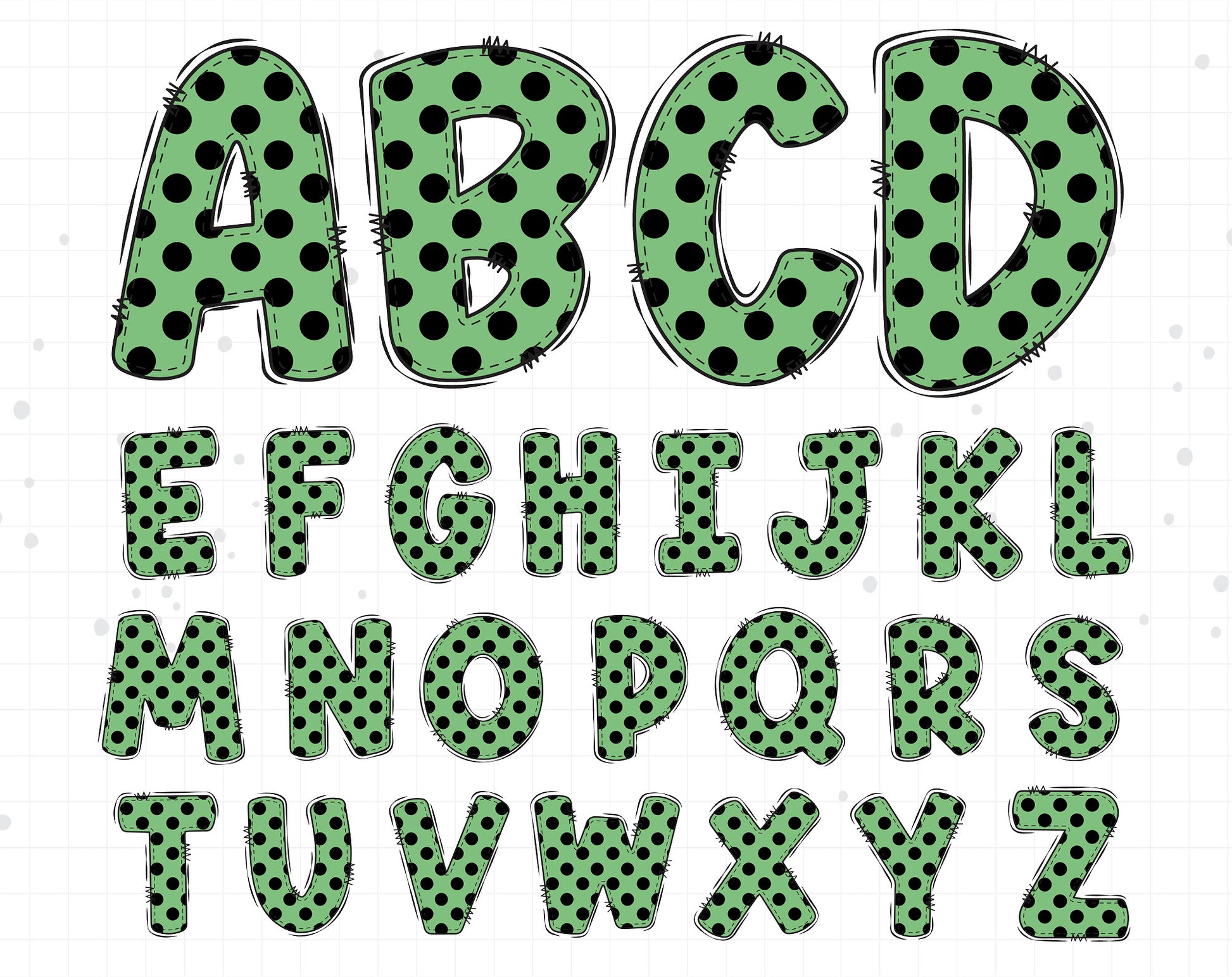 Halloween PNG Letters