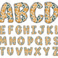 summer doodle letters