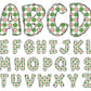 Watermelon Doodle Letters