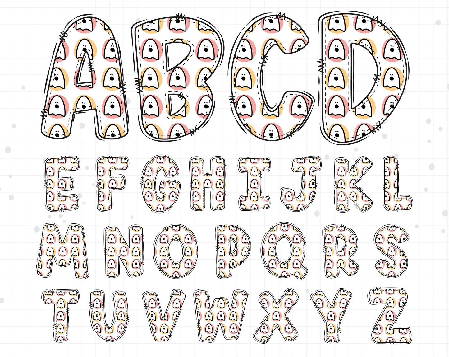 Halloween Alphabet Letters