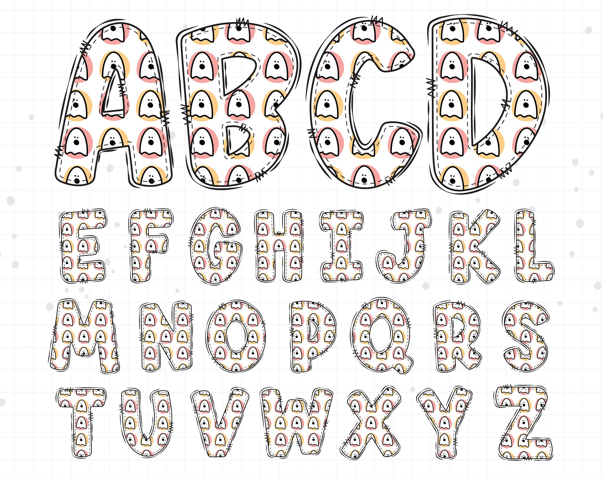 Halloween Alphabet Letters