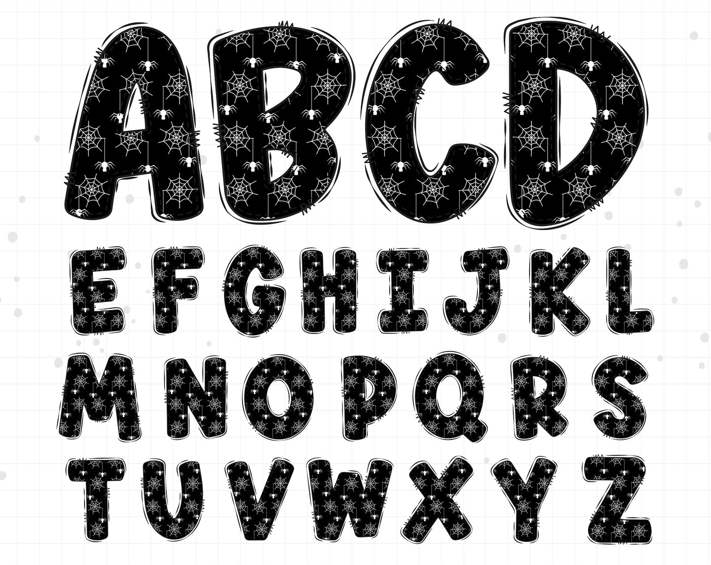 Halloween Bat Alphabet