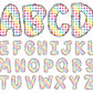 Rainbow Alphabet Letters