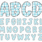 buffalo plaid alphabet png