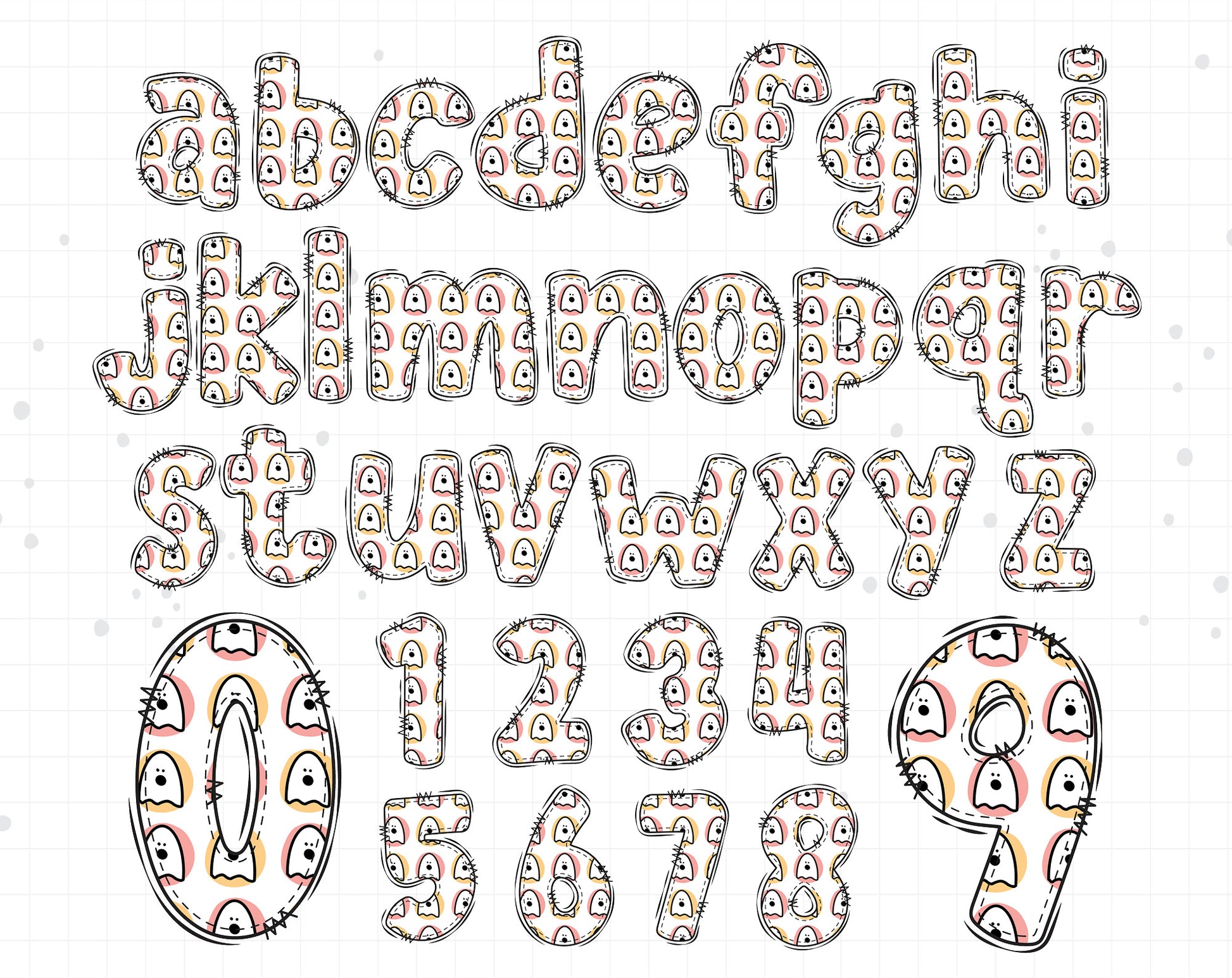 Halloween Alphabet Letters