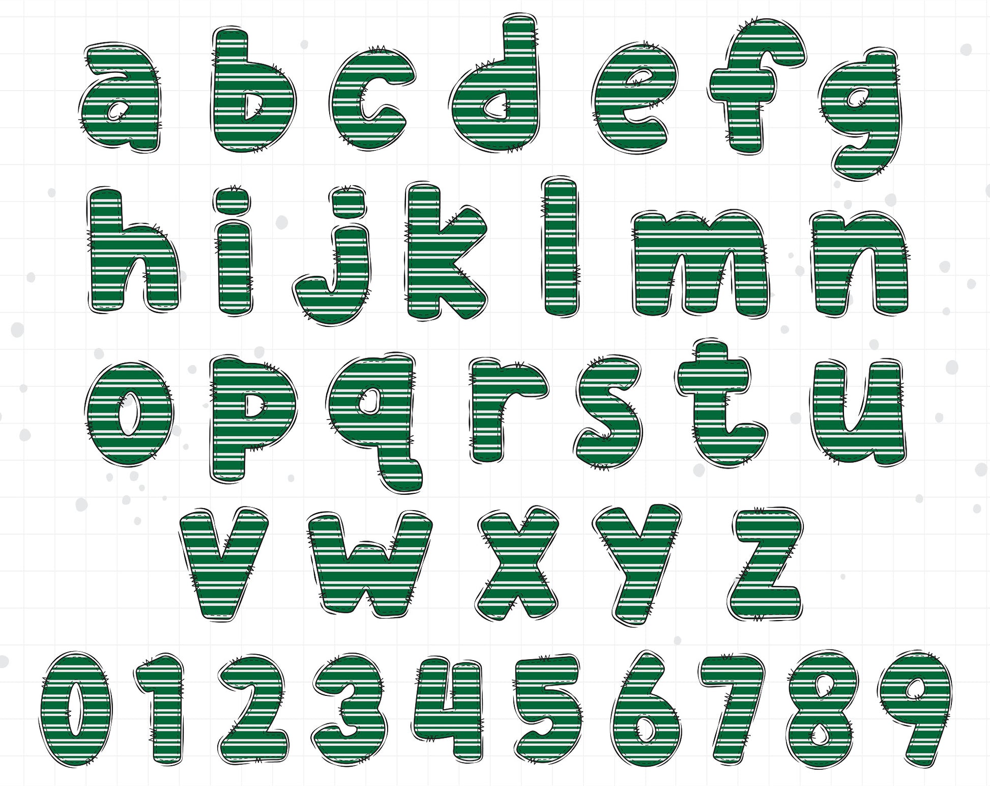 Harry Potter Slytherin PNG Alphabet