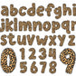 Leopard Alphabet Letters