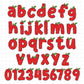 School Alphabet Sublimation