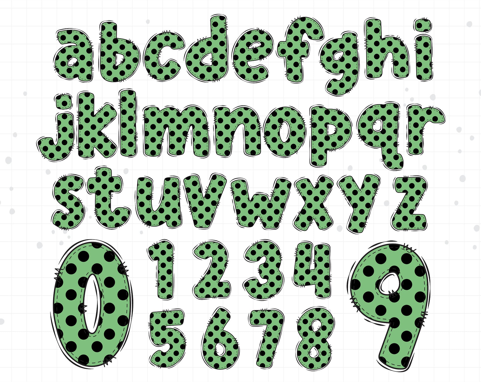 Halloween PNG Letters