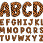 Tiger Alphabet Sublimation