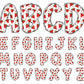 Alphabet Letters Watermelon