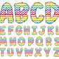 rainbow alphabet png