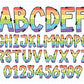 Rainbow Alphabet Letters