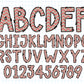 Lumberjack Doodle Alphabet Letters 