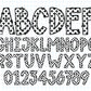 Black & White Alphabet Letters