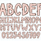 Boho Alphabet PNG