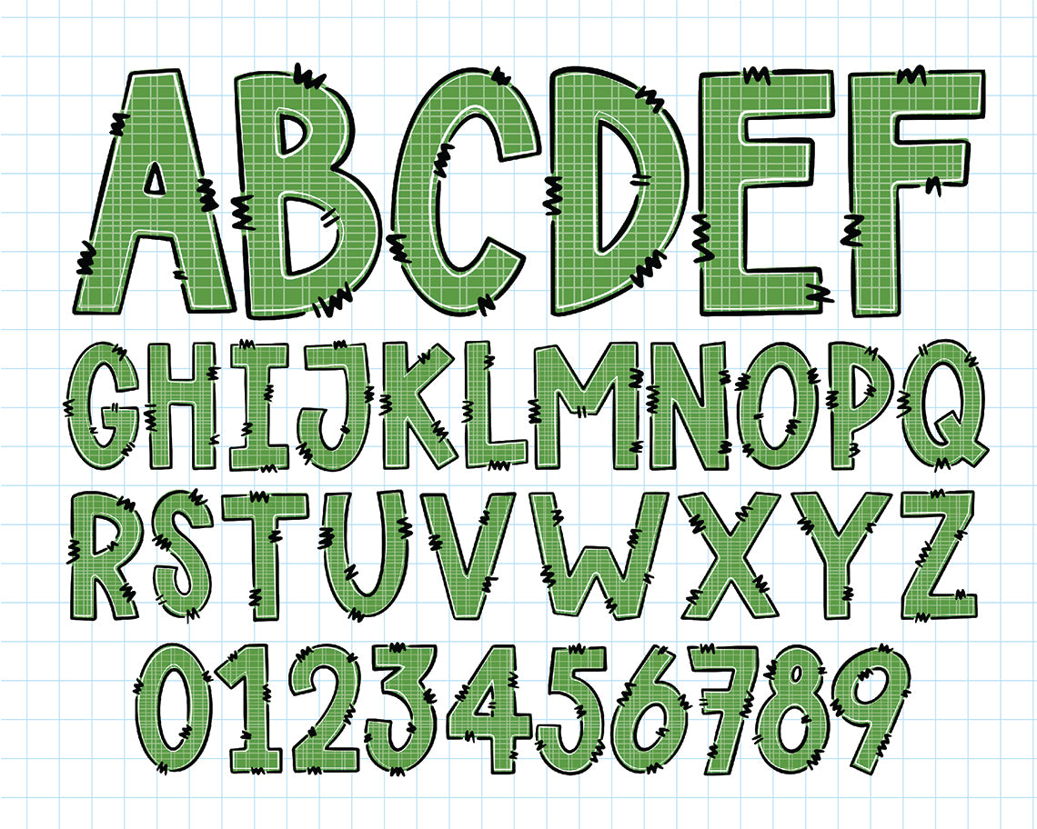 Halloween Alphabet Letters