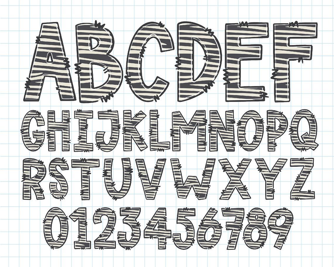 Safari Font by Doodle Alphabet · Creative Fabrica
