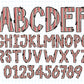 Lumberjack Doodle Alphabet Letters 