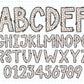 Boho Alphabet PNG