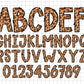 tiger alphabet png sublimation