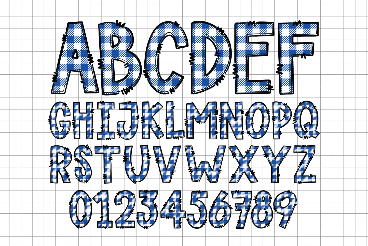 western cowboy alphabet png sublimation