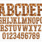 Safari Animal Skin Alphabet Clipart