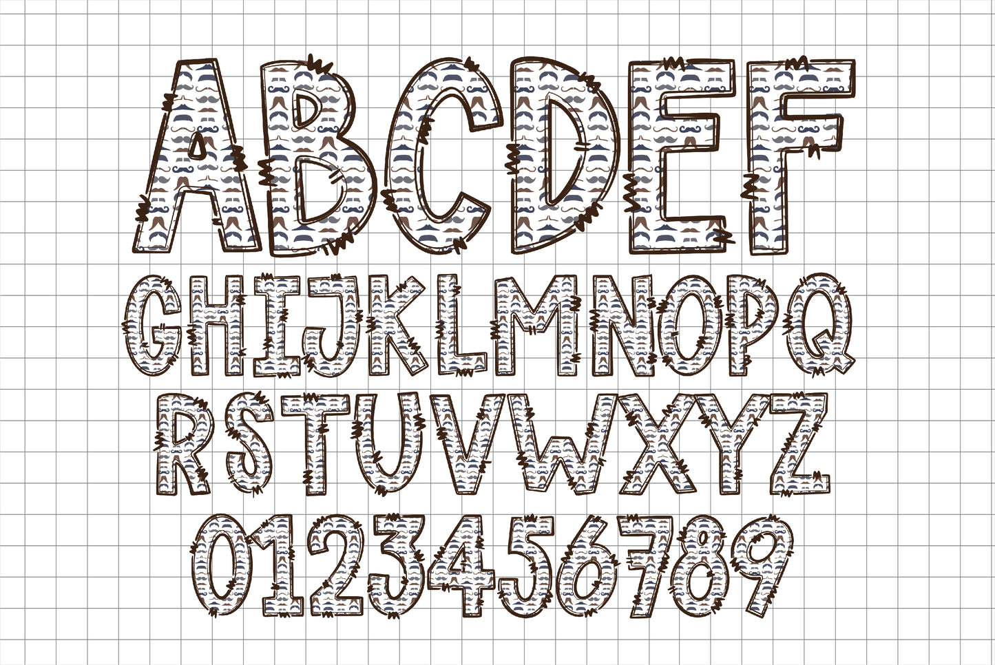 Doodle Alphabet Letters