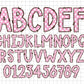 Easter Alphabet Letters