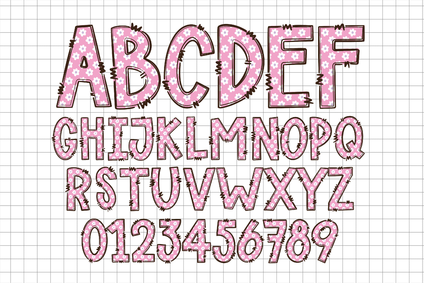 Easter Alphabet Letters