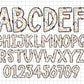 School Alphabet Letters