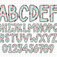 Easter Bunny PNG Letters