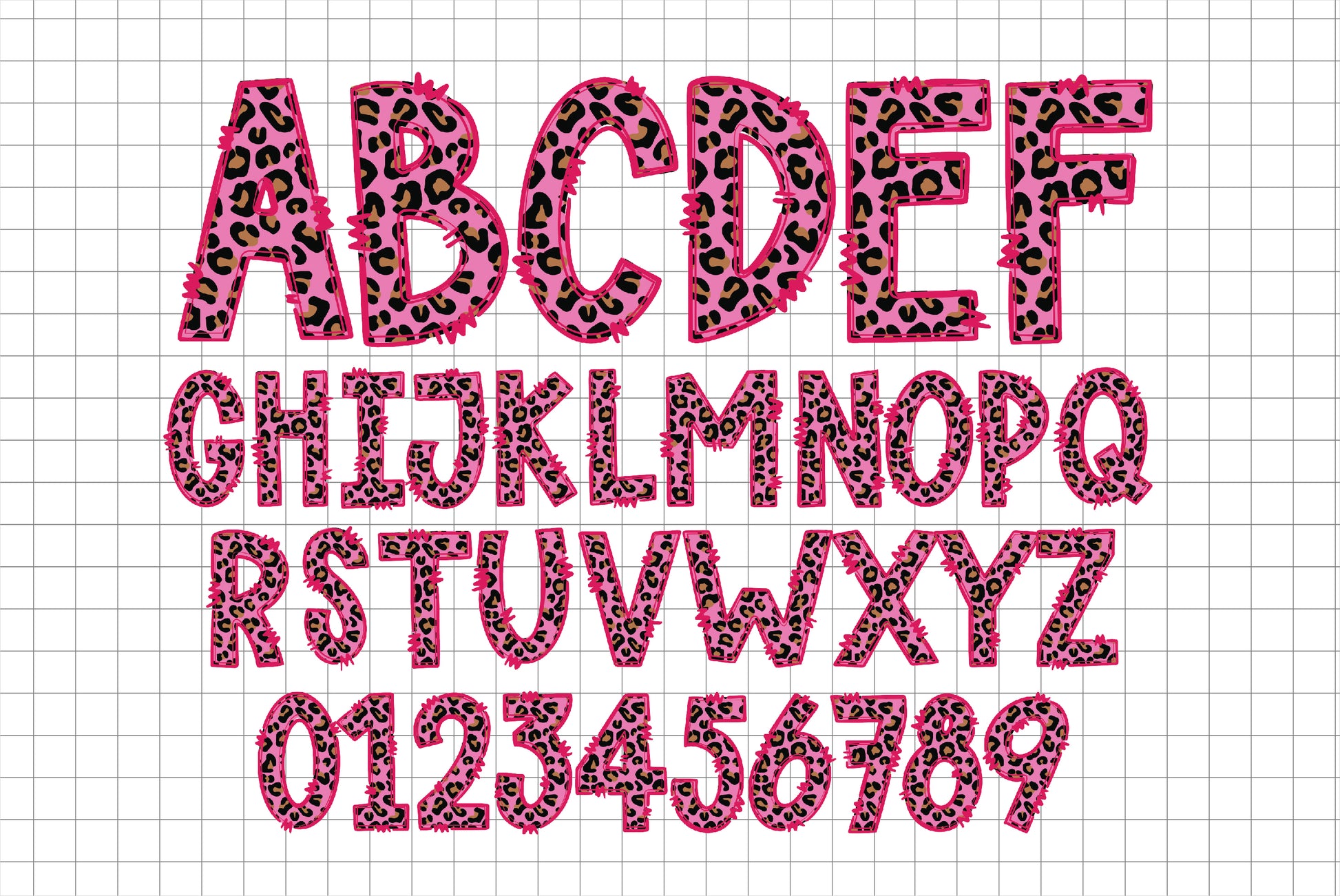 Leopard Valentine Letters