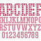 Alphabet Sublimation