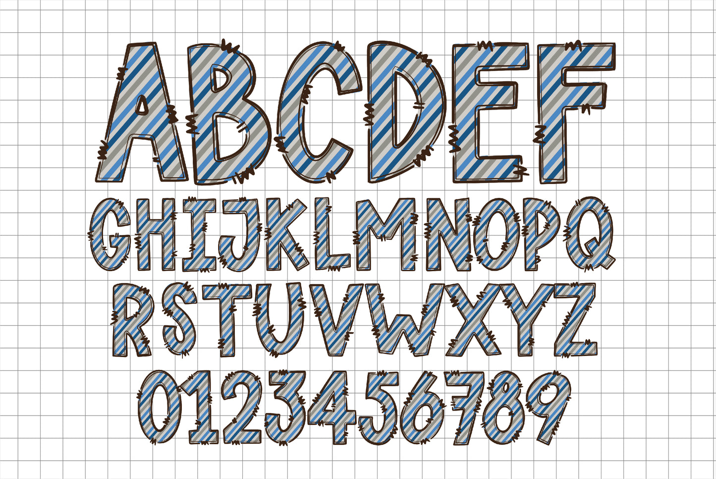 Doodle Alphabet Letters