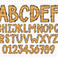 Summer Doodle Alphabet Letters