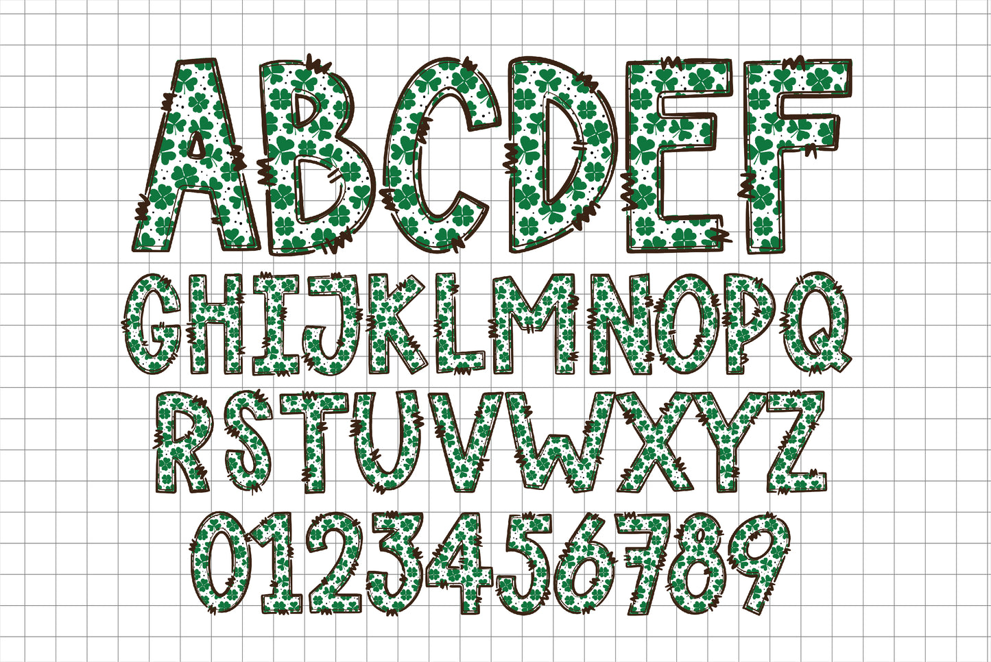 St Patricks Day Alphabet