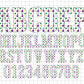 Mardi Gras Alphabet