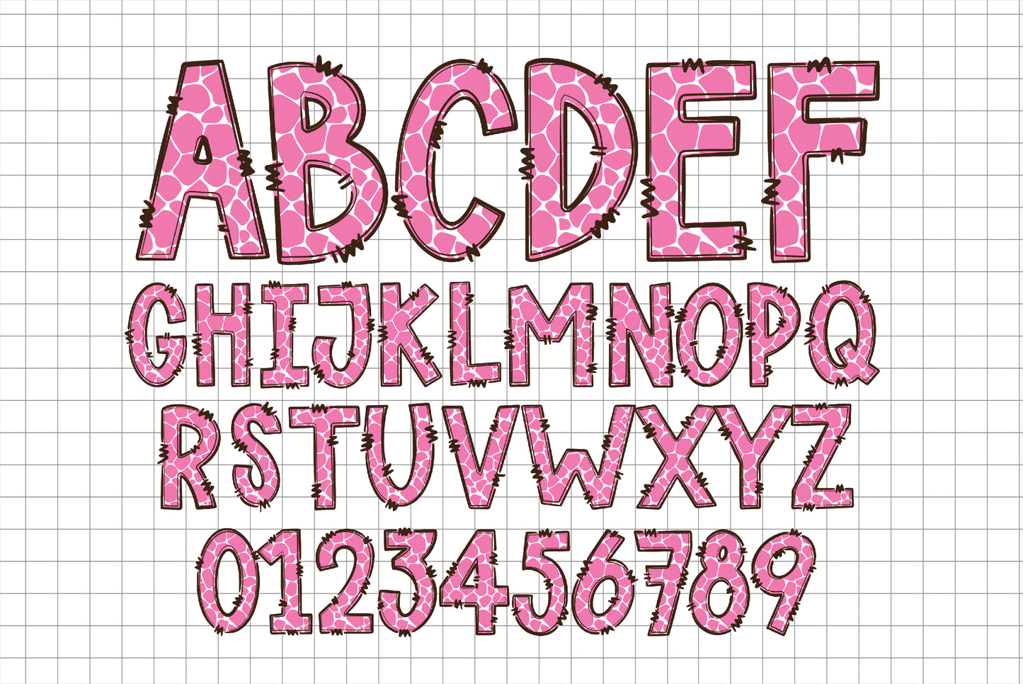 Doodle Alphabet Letter