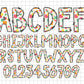 Summer Doodle Alphabet Letters