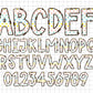 school alphabet sublimation