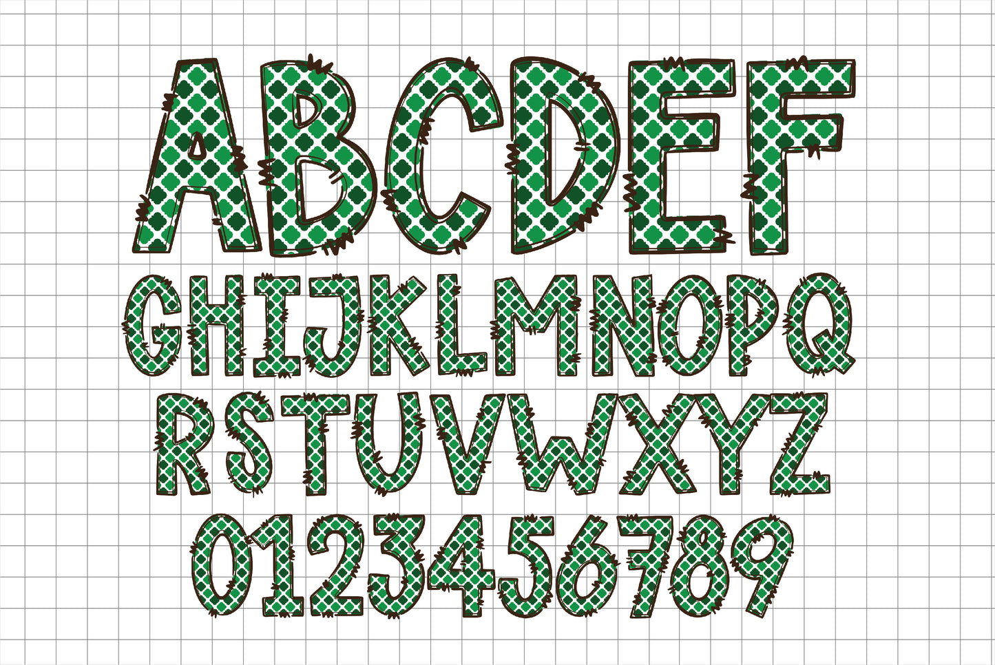 St Patrick's Day Alphabet