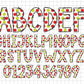 Cute School Alphabet PNG