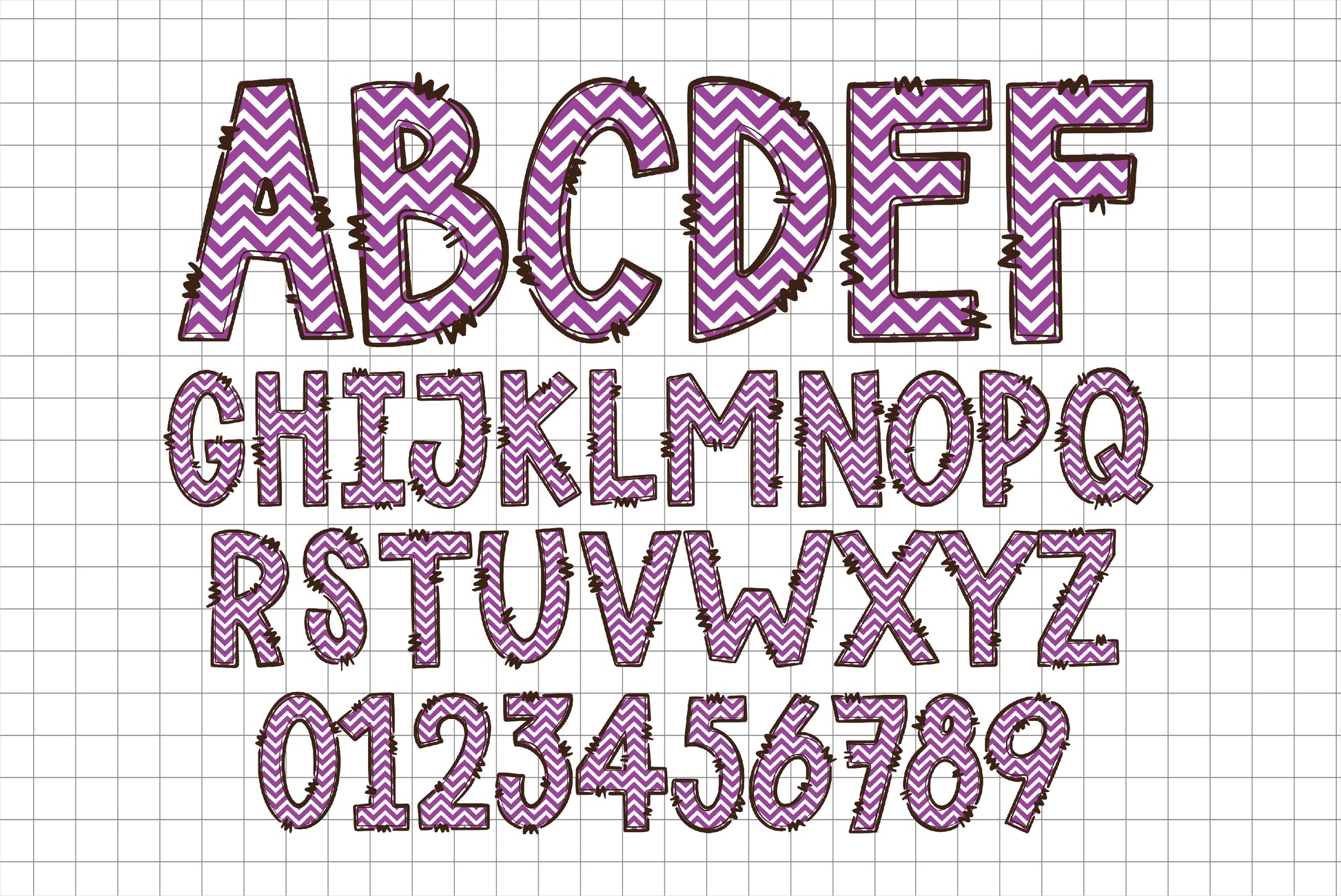 Chevron Alphabet