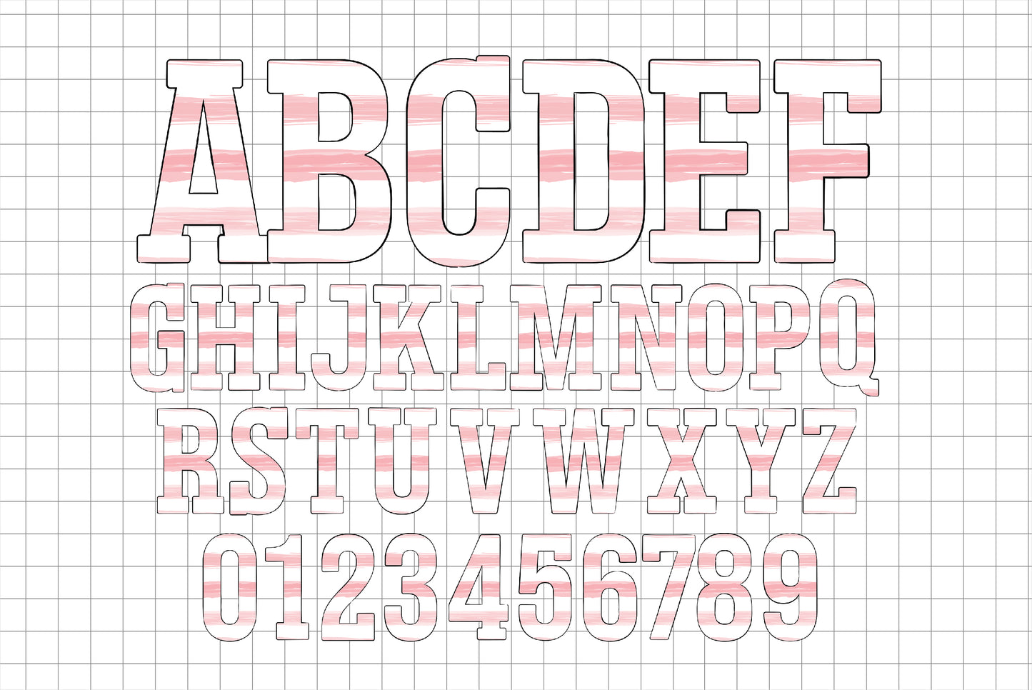 Love Alphabet Letters PNG