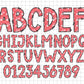 Heart Alphabet PNG