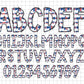 Patriotic Alphabet PNG